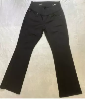 GAP 1969 Maternity Pants Sexy Boot Stretch 26/6 Black • $9.99