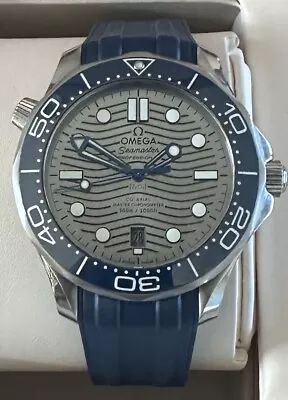 Omega Seamaster Diver 300M Grey Dial Men's Watch 210.32.42.20.06.001 Full Set • $6200