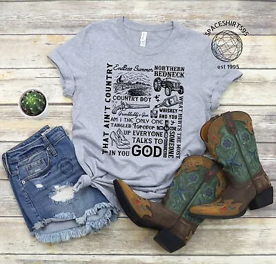 Aaron Lewis T Shirt - Country Music T Shirts - Country Concert Tshirts • $24.99