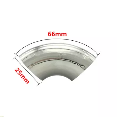£7.46 • Buy 1PC Stainless Steel 90 Degree Elbow Pipe Mandrel Bend Exhaust Tube Industrial