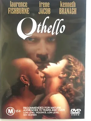 OTHELLO (2003 Movie) Shakespeare DVD NEW! Kenneth Branagh Laurence Fishburne • $4.24