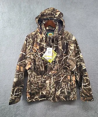 Cabela's Waterfowl Hunting Jacket Men's Medium MAX-4 Waterproof Windproof New  • $119.99