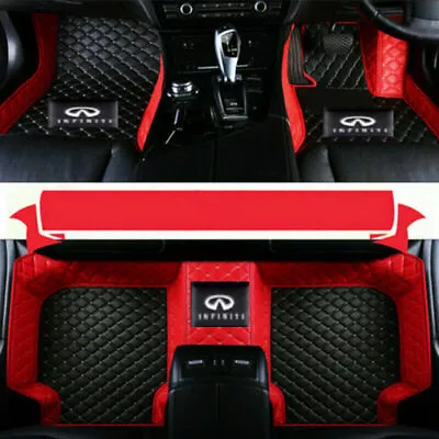 For Infiniti G37 G35 G25 Coupe Sedan Car Floor Mats Carpets Waterproof Custom • $46.54