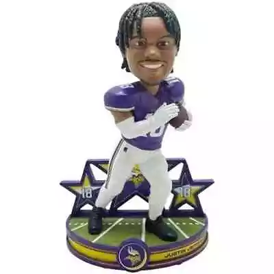 Justin Jefferson (Minnesota Vikings) 2024 Star Series NFL Bobblehead By FOCO NIB • $59.99