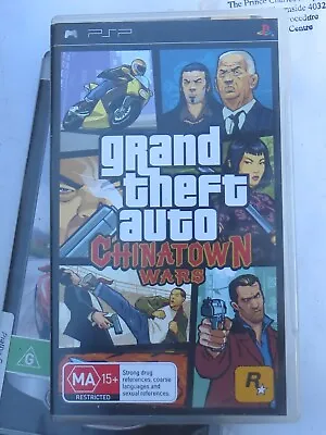 Sony Play Station  Psp   GRAND THEFT AUTO CHINATOWN WARS    FREE POSTAGE • $50