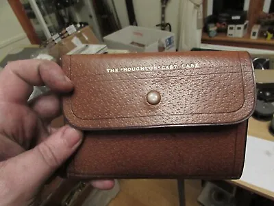 A1 Stunning Hardy Alnwick Houghton Fishing Cast Case Leather Wallet 6  X 4.5  • $151.54