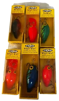 Storm Wiggle Wart Lot Of 6 NOS  • $30