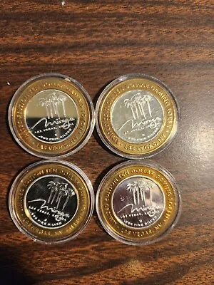 $18.95 • Buy Limited Edition Ten Dollar $10 Mirage Gaming Token .999 Fine Silver New