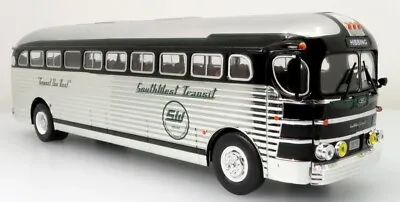 Iconic Replicas 1:43 GM PD4151 Silversides Coach: Southwest Transit • $49.95