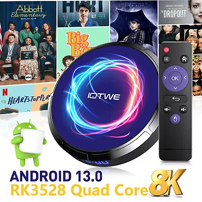 2023 Upgraded T95W Smart Android 13.0 TV Box Quad Core 8K 128GB HD Stream Player • $36.99