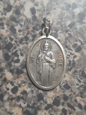 Vintage St Jude Pray For Us Medal Italy 🇮🇹 🙏  • $8