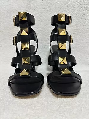 MK Michael Kors NWB Wren Heeled Studded Gladiator Sandals Size 8 • $65
