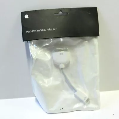 NEW APPLE Mini-DVI To VGA Cable/Adaptor Sealed In Package Made In China • $15.96