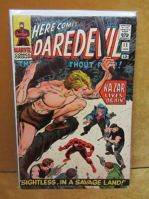 DareDevil #12 Jan 1966 Marvel Silver Age Comic Book 1st Plunderer Appearance • $200