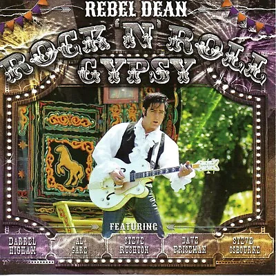 REBEL DEAN Rock 'n' Roll Gypsy CD - Rockabilly  - NEW - Feat. Darrell Higham • £10.45