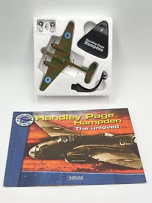 Atlas Editions Handley Page Hampden Bomber WWII 1:144 Scale Model • £17.90