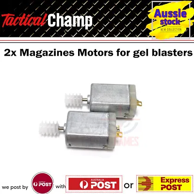 Upgrade 2x Mag Motor 27000 RPM High Speed For Gen 8 Gel Blaster Toy Mag Clip AU • $14.99