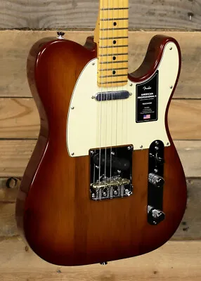 Fender American Professional II Telecaster Electric Guitar Sienna Sunburst W/ Ca • $1899.99