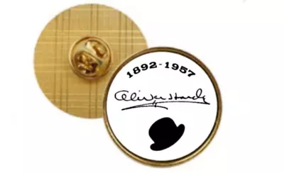 Oliver Hardy Signed Commemorative Badge Laurel & Hardy • £6.99