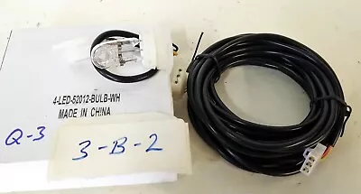 $20 • Buy Hide A Way Strobe Light Cable 4-LED-52012-BULB-WH White