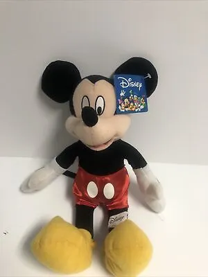 Disney Mickey  Mouse Plush Doll 14  With Tag N Tush Tag Too Toy Factory  • $12.99