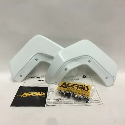 Hand Guard Spoiler Protector White  Acerbis 51-15 Enduro Motocross  • $26.99