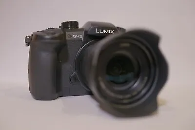 LUMIX DC-GH5 Mirrorless Camera With 12-60mm G Vario Lens - Black • £950