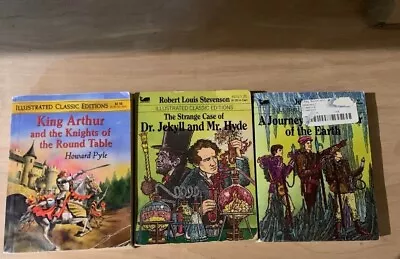 Illustrated Classic Editions Lot Of 3 Children's Paperback Books • $4