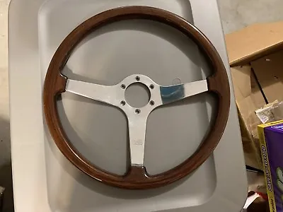 MOMO Gritti Wood Steering Wheel RARE Ferarri Porsche Alpina BMW 5/89 • $899