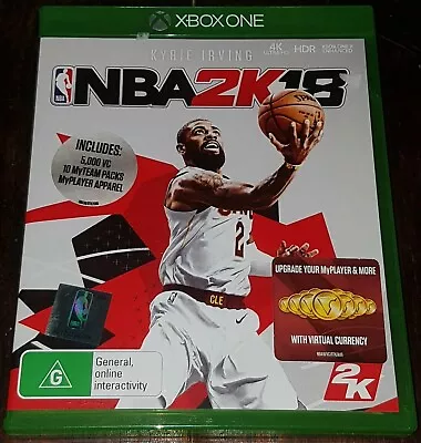 NBA2k18 - Xbox One / XB1 Game - BRAND NEW But Not SEALED - FREE POST • $9.99