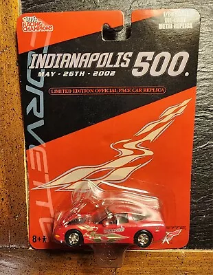 Indy 500 Offical Pace Car Diecast Replica Corvette 2002 Racing Champions. New • $13.99