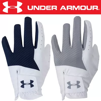 Under Armour 2024 Medal All Weather Synthetic Mens Golf Glove / Rh For Lh Golfer • £9.95