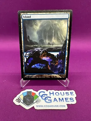 MTG Magic - Basic Island Core Set 2014 Custom Foil Altered Card #C *CCGHouse* • $29.99