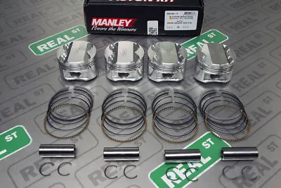 Manley Platinum Forged Pistons B16A 81.5mm Bore 1.2 Cc 9.7:1 77.4mm Stroke • $634.28