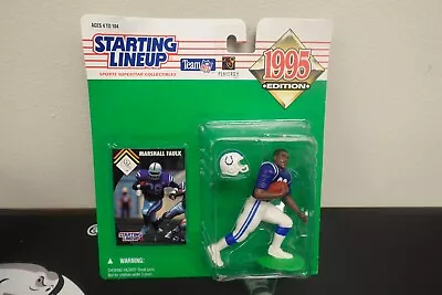 1995 Marshall Faulk Starting Lineup Indianapolis Colts Action Figure With Card🔥 • $5.99