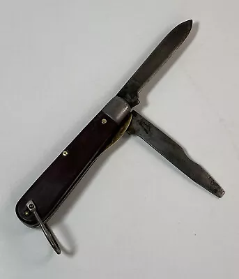 Vintage M Klein & Sons Electricians 2 Blade Pocket Utility Knife Made In USA • $9.97