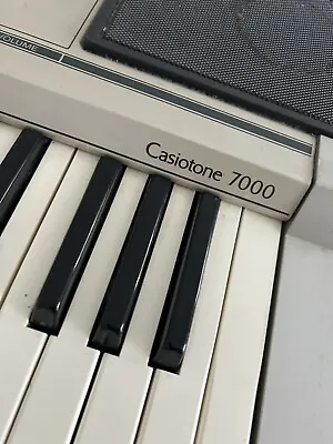 Casio Casiotone 7000 Electronic Keyboard W/ Stand. Missing Power Cord • $150
