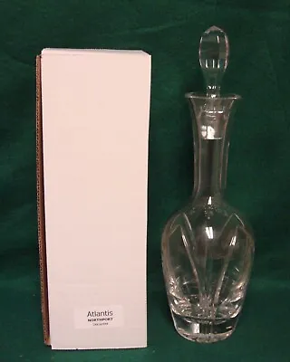 Atlantis NORTHPORT Decanter With Stopper MINT IN BOX • $70.95