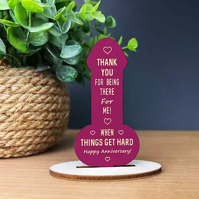 £3.99 • Buy Funny Anniversary Gift Novelty Plaque For Anniversary 1st 2nd 3rd 4th 5th 10th