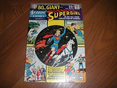 Action Comics #334 80 Pg. Giant G20 Featuring Supergirl! 7.0 OW Pgs. • $25