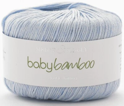 £2.49 • Buy Sirdar Snuggly Baby Bamboo DK 50g - 115 Bobbi Blue - Includes Pack Offers