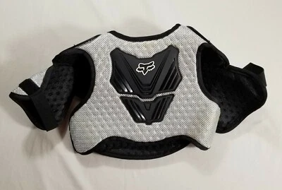 $29.99 • Buy Fox Racing Pee Wee Titan Roost Chest Deflector Youth M/L, 6-9 Year Old, Used