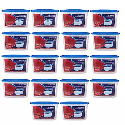 12 X 500 Ml Dehumidifier Interior Damp Moisture Mould Mildew Remover Trap • £10.25