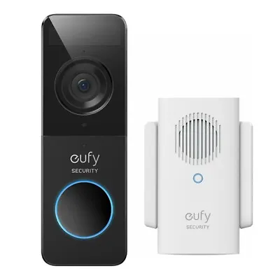 Eufy Security Wireless Video Doorbell 1080P Intercom Camera 2-Way Audio W/ Chime • $45.99