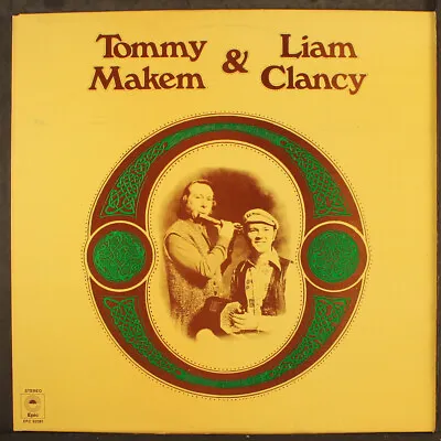 TOMMY MAKEM & LIAM CLANCY: Tommy Makem & Liam Clancy CBS 12  LP 33 RPM • $15
