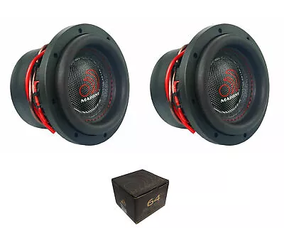 Pair Of Massive Audio SUMMO64XL 6.5  800W Single 4 Ohm VC Competition Subwoofer • $157.49