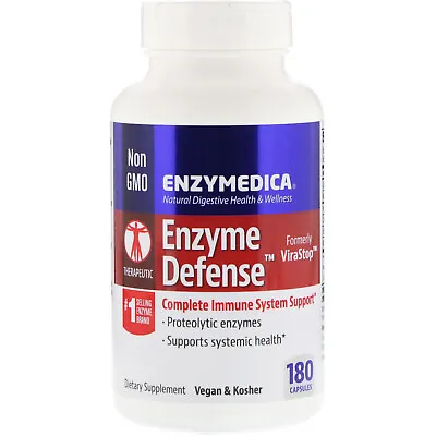 Enzymedica Enzyme Defense Capsules Dietary Supplements • $26.24