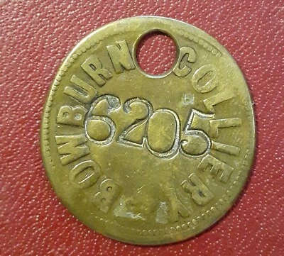 £15 • Buy Bowburn Brass Pit Check 