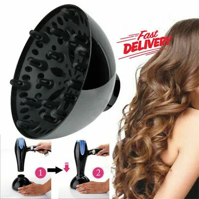 Salon Hair Dryer Professional Blower Hairdressing Curly Diffuser Tool  Universal • £5.25