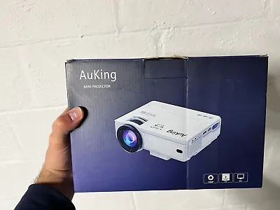 AuKing Mini Projector Full HD 1080P Portable Digital Video-Projector • $50
